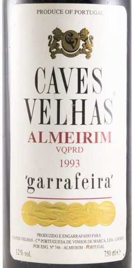 1993 Caves Velhas Garrafeira tinto
