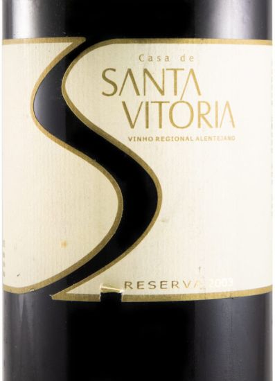 2003 Casa de Santa Vitória Reserva red