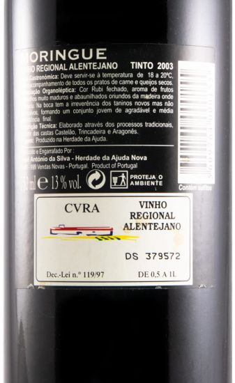 2003 Moringue tinto