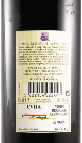 2004 Borba Syrah red