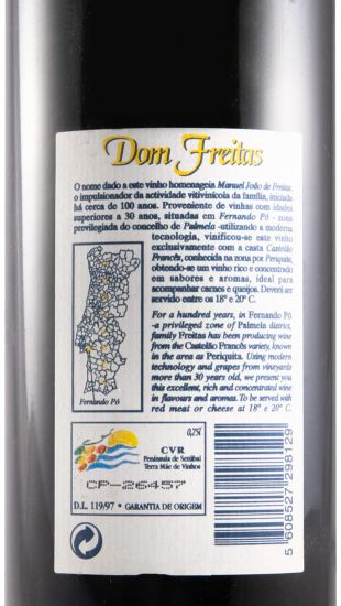 1998 Casa Ermelinda Freitas Dom Freitas tinto