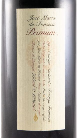 1996 José Maria da Fonseca Primum red
