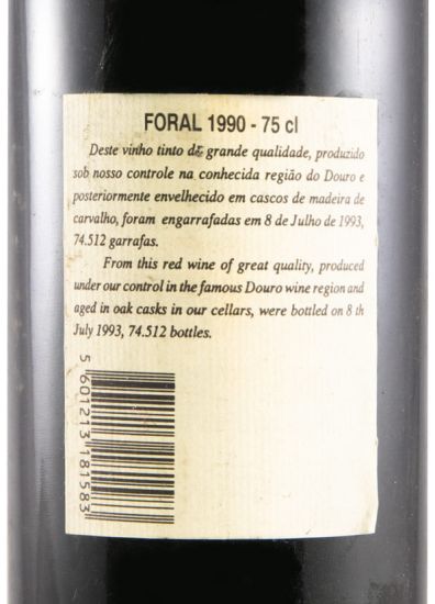 1990 Aliança Foral Grande Escolha tinto