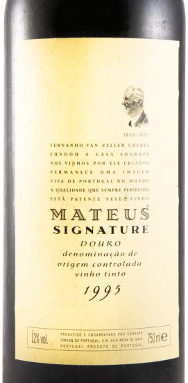 1995 Sogrape Mateus Signature red