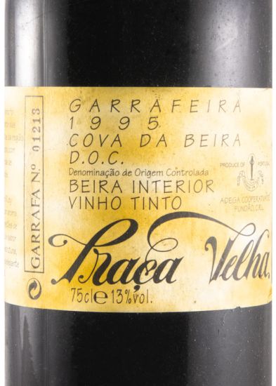 1995 Praça Velha Garrafeira red