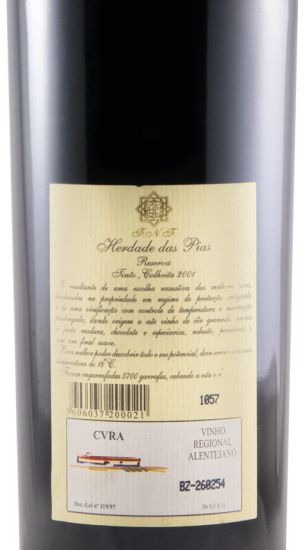 2001 Herdade das Pias Reserva red