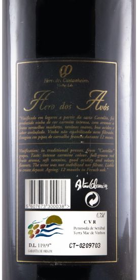 1996 Hero dos Avós Garrafeira red