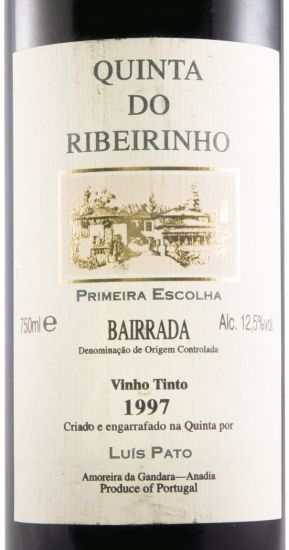 1997 Luís Pato Quinta do Ribeirinho Primeira Escolha tinto
