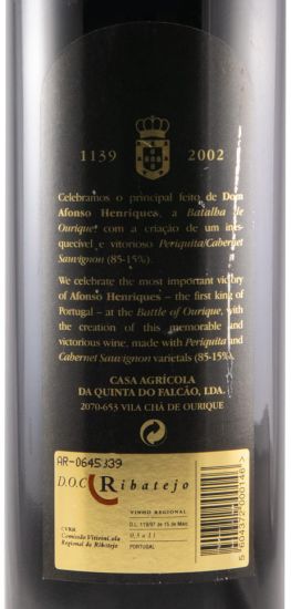 2002 Quinta do Falcão Reserva red