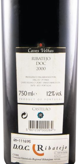 2000 Caves Velhas Castelão tinto