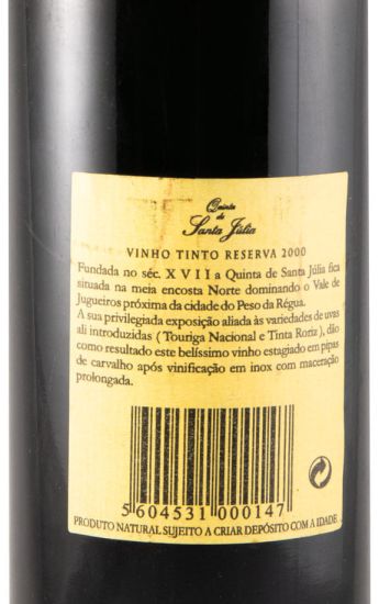 2000 Quinta de Santa Júlia Reserva tinto