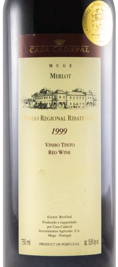 1999 Casa Cadaval Merlot red