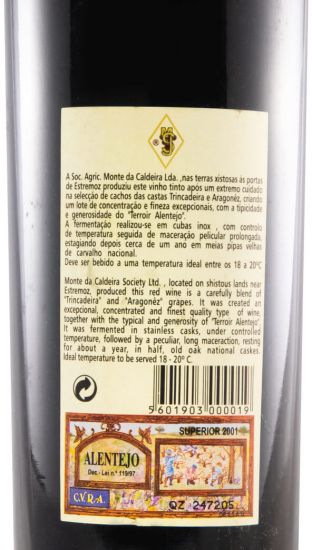 2001 Casas do Monte Superior red