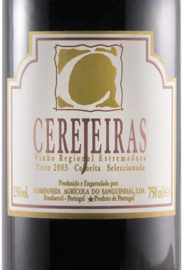 2003 Quinta das Cerejeiras Colheita Seleccionada tinto