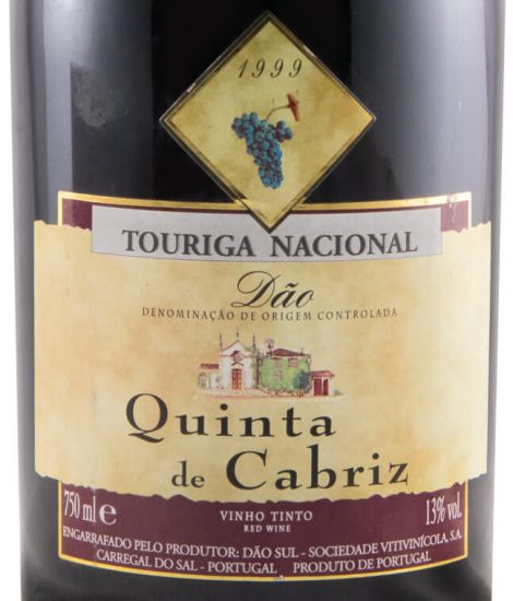 1999 Quinta de Cabriz Touriga Nacional tinto