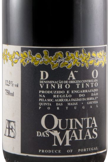 1996 Quinta das Maias red