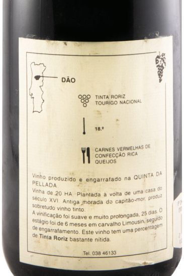 1996 Quinta da Pellada Tinta Roriz tinto