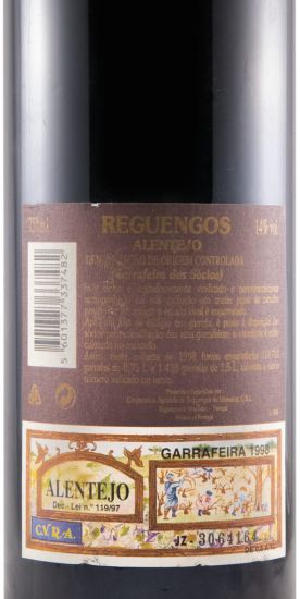 1998 Reguengos Garrafeira dos Sócios red