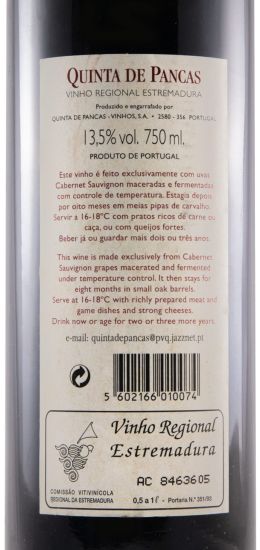 2001 Quinta de Pancas Cabernet Sauvignon tinto