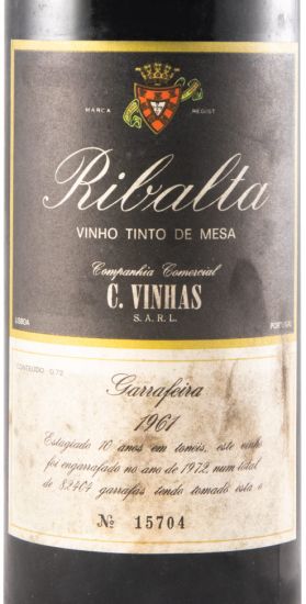 1961 Ribalta Garrafeira tinto