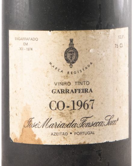 1967 José Maria da Fonseca CO Garrafeira red