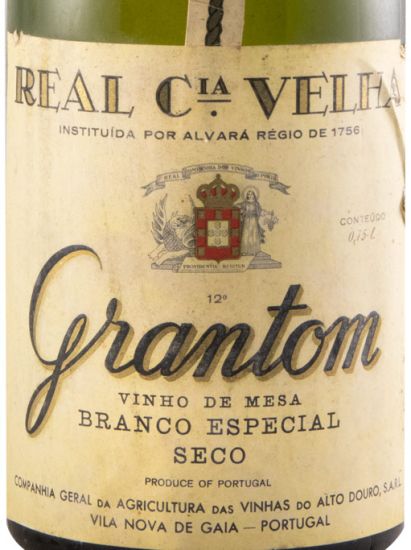1965 Real Companhia Velha Grantom Garrafeira white Seco Especial white
