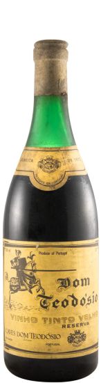 1972 Caves Dom Teodósio Velho Reserva tinto