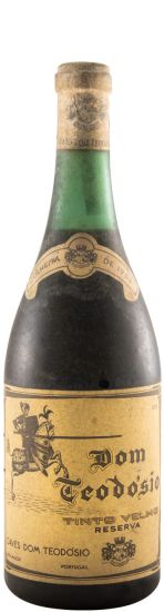 1959 Caves Dom Teodósio Velho Reserva red