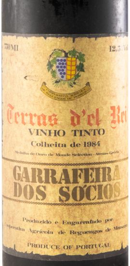 1984 Reguengos Terras Del Rei Garrafeira dos Sócios red