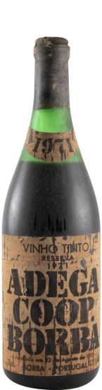 1971 Borba Reserva red (cork label)