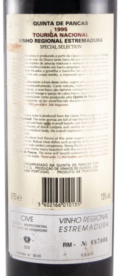 1995 Quinta de Pancas Touriga Nacional tinto