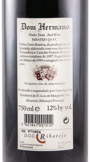1997 Dom Hermano Reserva red
