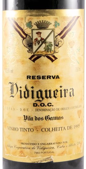 1995 Vidigueira Reserva Vila dos Gamas tinto