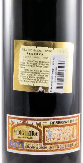 1995 Vidigueira Reserva Vila dos Gamas tinto