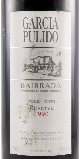 1990 Garcia Pulido Reserva red