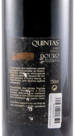 1990 Quintas Douro red