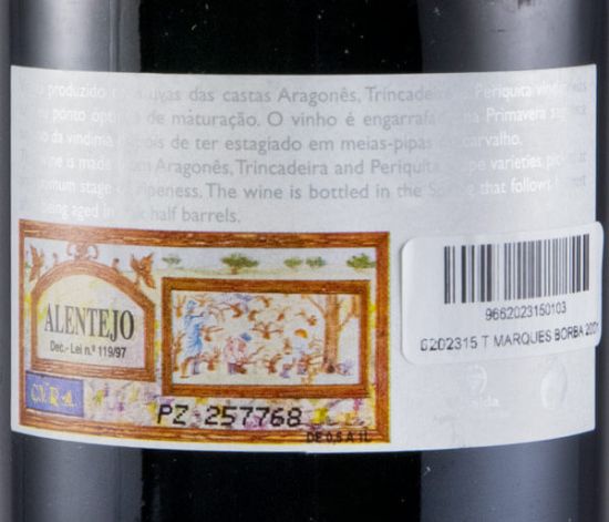 2001 João Portugal Ramos Marquês de Borba tinto