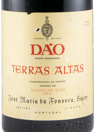 1961 José Maria da Fonseca Dão Terras Altas tinto