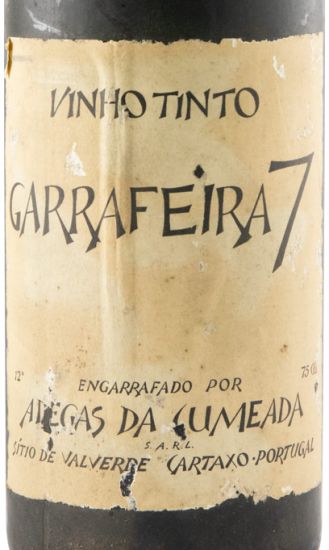 1966 Cumeada Garrafeira 7 tinto (garrafa alta)