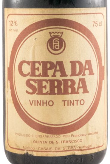 1991 Quinta de S. Francisco Cepa da Serra red