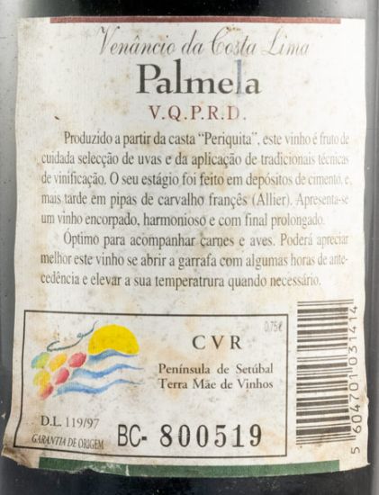 1996 Venâncio da Costa Lima Palmela VQPRD tinto