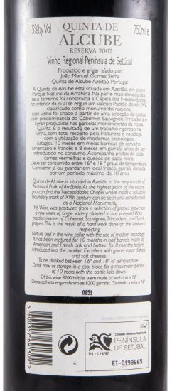 2007 Quinta de Alcube Reserva red