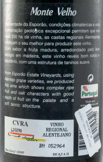2001 Esporão Monte Velho tinto