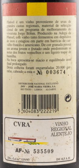 1997 Plansel Quinta de São Jorge tinto