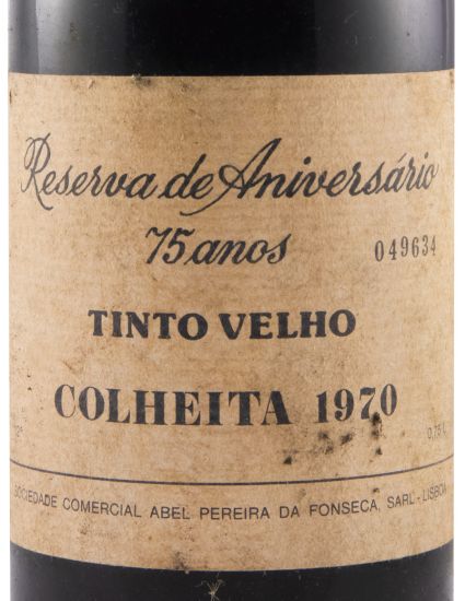 1970 Abel Pereira da Fonseca 75º Aniversário Reserva tinto