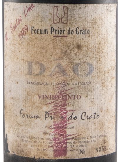 1989 Forum Prior do Crato M. Santos Lima tinto