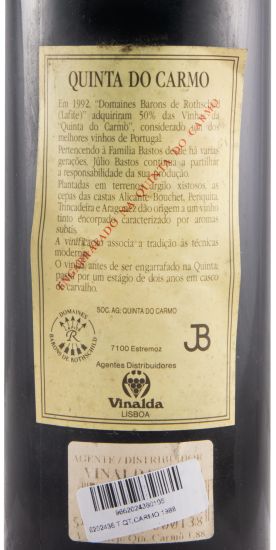 1988 Quinta do Carmo red