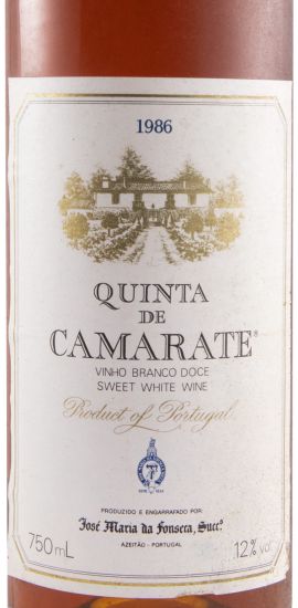 1986 José Maria da Fonseca Quinta de Camarate Doce branco