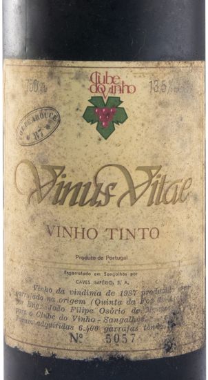 1987 Vinus Vitae Foz de Arouce red