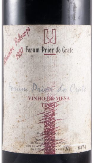 1987 Forum Prior do Crato Alexandre Policarpo red